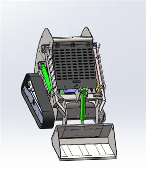 Forbraíonn Trealamh Chliste Ant Cloud-Lódálaí Stiúrtha Sciorrtha Leictreach R...